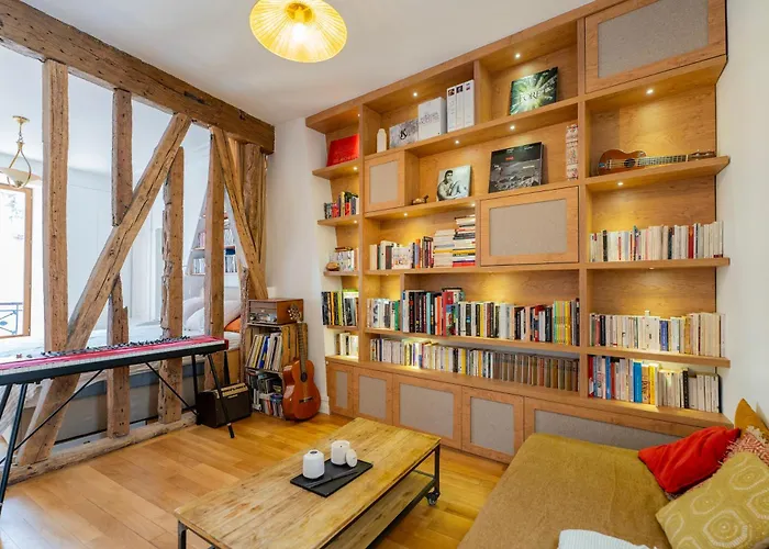 Lejlighed Urban Retreat In Historic Quarter Paris