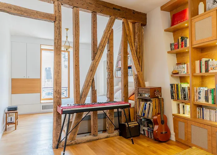 Urban Retreat In Historic Quarter Lejlighed Paris
